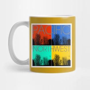 Pacific Northwest Color Grid Mug